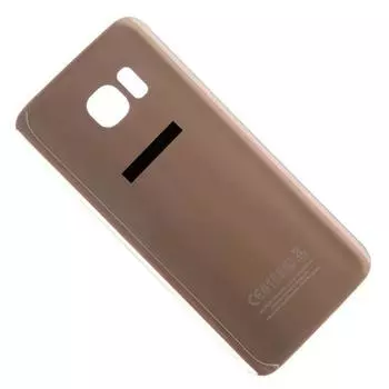 Задняя крышка для Samsung S7 Edge, золотистый (520416)