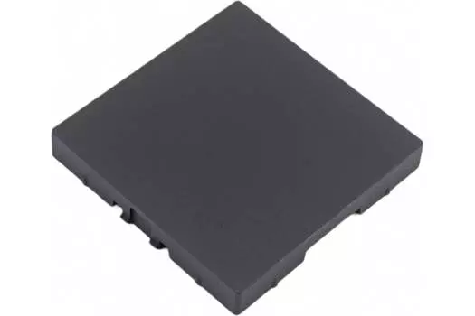 Заглушка Systeme Electric AtlasDesign, карбон (ATN001009)
