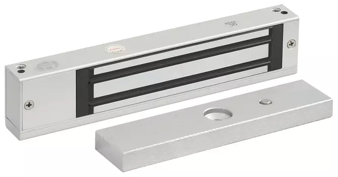 Замок электромагнитный Smartec ST-EL140L, накладной, 12В, НО, сила удержания до 150 кг, серый (ST-EL140L)