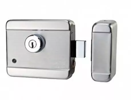 Замок электромеханический AccordTec AT-EL201A, накладной, 12В, сила удержания до 180кг