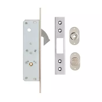 Замок врезной крестовой Kale Kilit 201 F NI, класс 2, ключей: 5, ригелей: 1, никель ( 201F0000002)