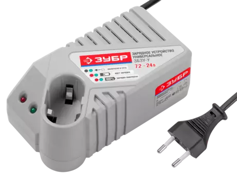 Зарядное устройство ЗУБР Мастер ЗБЗУ-У, Ni-Cd, Ni-Mh, 7.2-24, 1.5A ЗАКБ-12, ЗАКБ-14.4, ЗАКБ-18 (ЗБЗУ-У)
