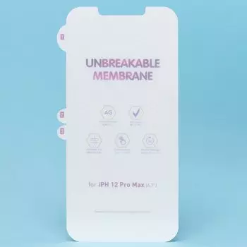 Защитная пленка Kurato RORI для экрана смартфона Apple iPhone 12 Pro Max, поверхность глянцевая (119318)