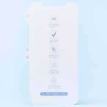 Защитная пленка Kurato RORI для смартфона Apple iPhone X/XS силиконовая, матовая (112223)