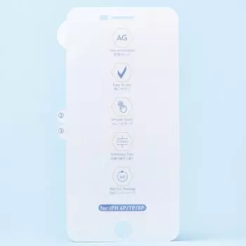 Защитная пленка Kurato RORI для экрана смартфона Apple iPhone 7 Plus/8 Plus, поверхность матовая (112221)