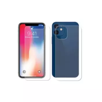 Защитная пленка Red Line для экрана и задней панели смартфона Apple iPhone 12 mini, поверхность матовая, 2шт. (УТ000023777)