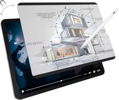Защитная пленка SwitchEasy для экрана планшета Apple iPad Pro 12.9", FullScreen, поверхность глянцевая(суперпрозрачная) (MPD212109TR22)