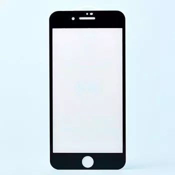 Защитное стекло Activ для экрана смартфона Apple iPhone 7 Plus/8 Plus, FullScreen, поверхность глянцевая, черная рамка, 3D (102975)