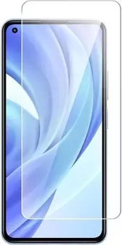 Защитное стекло BoraSCO для экрана смартфона Xiaomi Mi 11 Lite, FullScreen, поверхность матовая, 2.5D (40206)