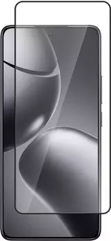Защитное стекло BoraSCO для экрана смартфона Xiaomi 14T/14T Pro, Full Screen/Full Glue, поверхность глянцевая, черная рамка, 2.5D (73795)