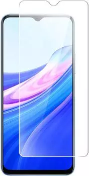 Защитное стекло BoraSCO Hybrid Glass для экрана смартфона Vivo Y31/Y53s, FullScreen, ударопрочное, поверхность матовая, 2.5D (40003)