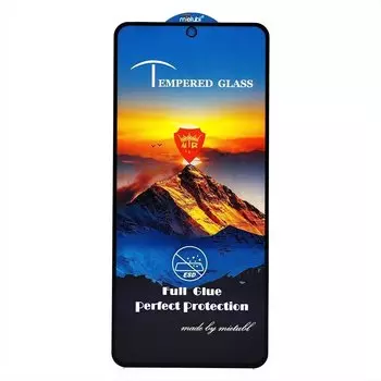 Защитное стекло Brera 2,5D для экрана смартфона Poco F6, FullScreen, поверхность глянцевая, черная рамка, 2.5D (233654)