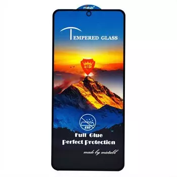 Защитное стекло Brera 2,5D для экрана смартфона Poco F6 Pro, FullScreen, поверхность глянцевая, черная рамка, 2.5D (233675)