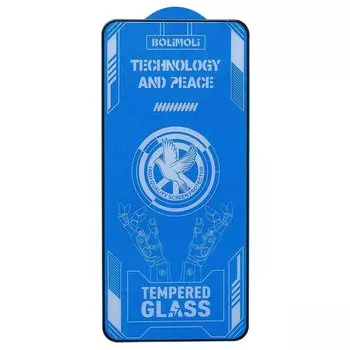 Защитное стекло Brera для экрана смартфона Infinix Hot 40I, FullScreen, поверхность глянцевая, черная рамка, 2.5D (227003)