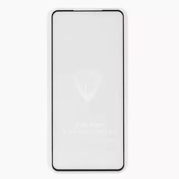 Защитное стекло Brera для экрана смартфона Xiaomi Poco X3 Pro, FullScreen, ударопрочное, поверхность глянцевая, черная рамка, 2.5D (130755)