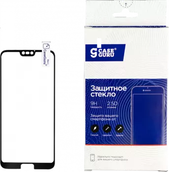 Защитное стекло CaseGuru для экрана смартфона Honor Y3 2017, Full screen, поверхность глянцевая, 2.5D (204409)