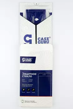 Защитное стекло CaseGuru для экрана смартфона Huawei Nova 2i, Full screen, поверхность глянцевая, черная рамка, 2.5D (212422)