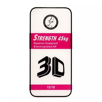 Защитное стекло Cellis Flex Pro для экрана смартфона Apple iPhone 16, Full Screen/Full Glue, поверхность глянцевая, черная рамка (234372)