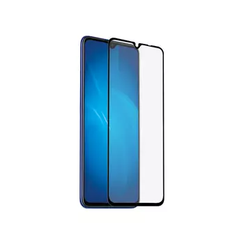 Защитное стекло DF для экрана смартфона Xiaomi Redmi 9/9T/Poco M3 , FullScreen, черная рамка (DF xiColor-80 (black))