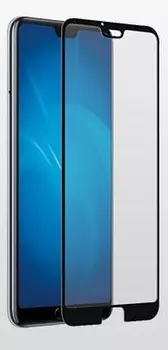 Защитное стекло DF для смартфона Huawei Honor 10 ударопрочное, fullscreen, с черной рамкой (hwColor-55)