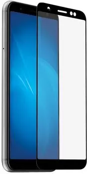 Защитное стекло DF iColor-17 для экрана смартфона Apple iPhone XR/11, FullScreen, черная рамка, 3D (DF ICOLOR-17 (BLACK))