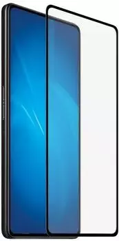Защитное стекло DF poColor-08 для экрана смартфона Xiaomi Poco F4 GT, FullScreen, черная рамка, 2.5D (DF POCOLOR-08 (BLACK))