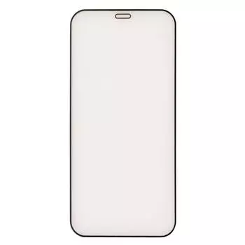 Защитное стекло для экрана смартфона Apple iPhone 12 mini (5.4"), Full screen, поверхность глянцевая, черная рамка, 3D (939750)