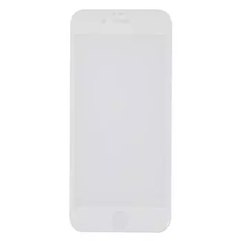 Защитное стекло для экрана смартфона Apple iPhone 6/6S, Full screen, поверхность глянцевая, белая рамка, 3D (939764)