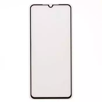 Защитное стекло Matte для экрана смартфона Xiaomi Redmi A3/Poco C61, Full Screen/Full Glue, поверхность глянцевая, черная рамка, 2.5D (238716)