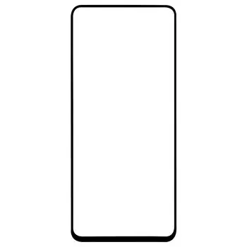 Защитное стекло для экрана смартфона Poco X4 Pro, Full Glue, ударопрочное, черная рамка (УТ000030512)