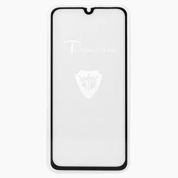 Защитное стекло NoName для экрана смартфона Samsung SM-A015 Galaxy A01"/SM-M015 Galaxy M01, FullScreen, черная рамка, 2.5D (116342)