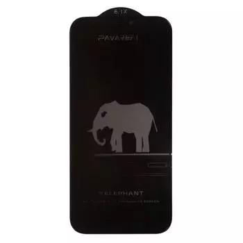 Защитное стекло Pavareal PA-PG18 для экрана смартфона Apple iPhone 12 Pro, Full Screen/Full Glue, поверхность приватная, черная рамка (1019159)