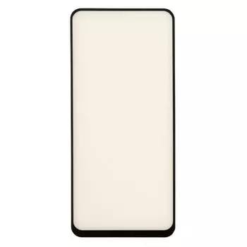 Защитное стекло Premium Krutoff для экрана смартфона Realme 8/8 Pro 4G, Full Glue, защита динамика, ударопрочное, черная рамка (899924)
