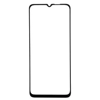 Защитное стекло Premium Krutoff для экрана смартфона Xiaomi Redmi 10X, Redmi 10X Pro, Full Glue, защита динамика, ударопрочное, черная рамка (778039)