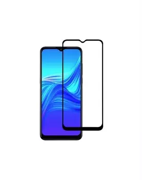 Защитное стекло Red Line для экрана смартфона TCL 10 Pro, Full screen, ударопрочное, поверхность глянцевая, черная рамка, 3D (УТ000029907)