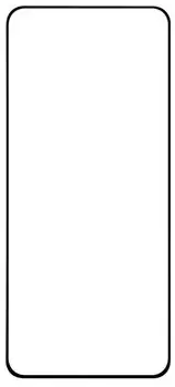 Защитное стекло Red Line для экрана смартфона Realme 12 4G, Full Screen/Full Glue, поверхность глянцевая, черная рамка, 2.5D (УТ000039355)