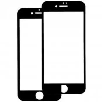 Защитное стекло Red Line для экрана смартфона Apple iPhone SE(2020) (4.7"), Full screen, ударопрочное, поверхность глянцевая, черная рамка, 2шт. (УТ000028443)