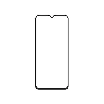 Защитное стекло Red Line для экрана смартфона Oppo A57s, FullScreen, поверхность глянцевая, черная рамка (УТ000034099)