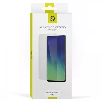 Защитное стекло Red Line для экрана смартфона Samsung Galaxy S22+, Full screen FULL GLUE, поверхность глянцевая (УТ000029453)