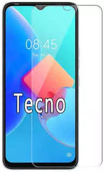Защитное стекло Red Line для экрана смартфона Tecno Spark 8P/8C, поверхность глянцевая (УТ000033610)