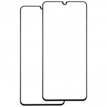 Защитное стекло Redline для экрана смартфона Samsung Galaxy A70, Full screen, ударопрочное, черная рамка, 2шт. (УТ000028515)