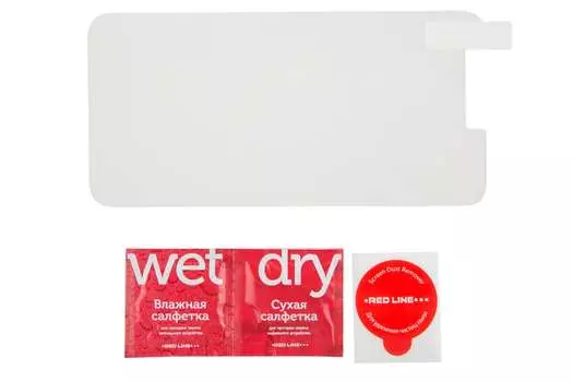 Защитное стекло Red Line для экрана смартфона Huawei Y3 2017, поверхность глянцевая (УТ000011954)