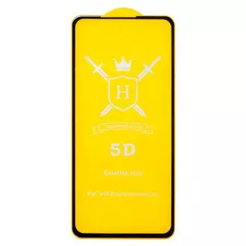 Защитное стекло RP для экрана смартфона Xiaomi Redmi K20, Full screen, защита динамика, ударопрочное, черная рамка, 9D (706982)