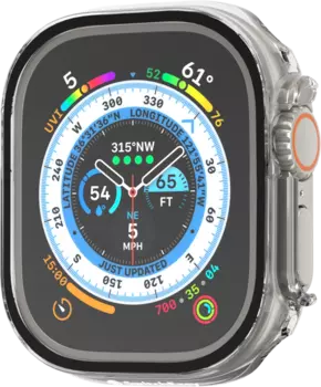 Защитное стекло SwitchEasy для Apple Watch Ultra 49mm, прозрачное (SAWU49089TR22)