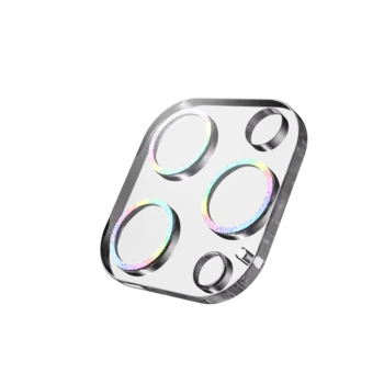 Защитное стекло Switcheasy Lensarmor Ultra-thin Lens Protector для камеры смартфона Apple iPhone 15 Pro/iPhone 15 Pro Max, FullScreen, поверхность глянцевая, радужная рамка, плоское (SPH51P178RB23)