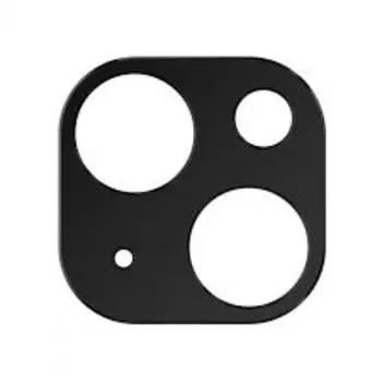 Защитное стекло Switcheasy Lenshield Camera Lens Protector для камеры смартфона Apple iPhone 15 Plus, FullScreen, поверхность глянцевая, черная рамка, плоское (SPH517028BK23)