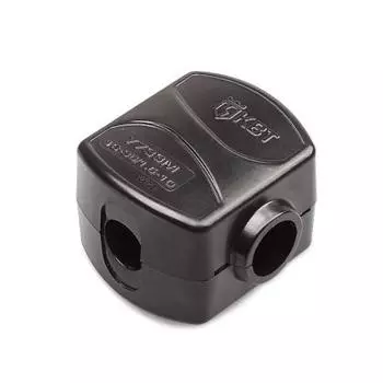 Зажим винтовой КВТ У733М, 1,5-10мм2, чёрный (61641)