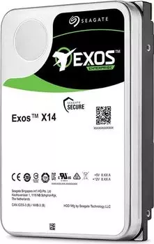 Жесткий диск (HDD) Seagate 12Tb Exos X14, 3.5", 7.2K, 256Mb, 4Kn/512e, SAS 12Gb/s (ST12000NM0038)