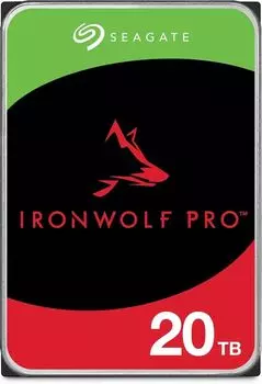 Жесткий диск (HDD) Seagate 20Tb Ironwolf Pro, 3.5", 7200rpm, 256Mb, SATA3 (ST20000NT001)