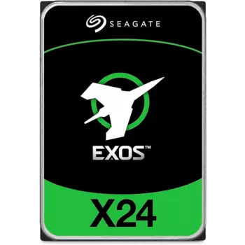 Жесткий диск (HDD) Seagate 24Tb Exos X24, 3.5", 7.2K, 512Mb, 4Kn, SAS 12Gb/s (ST24000NM007H)